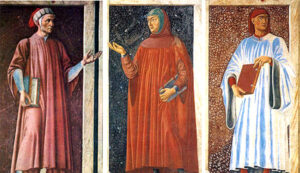 Dante, Petrarca, Boccaccio Mercoledì 18 Marzo