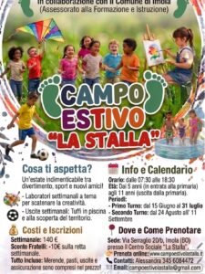 CAMPO ESTIVO 2026…APRIAMO LE ISCRIZIONI!!!